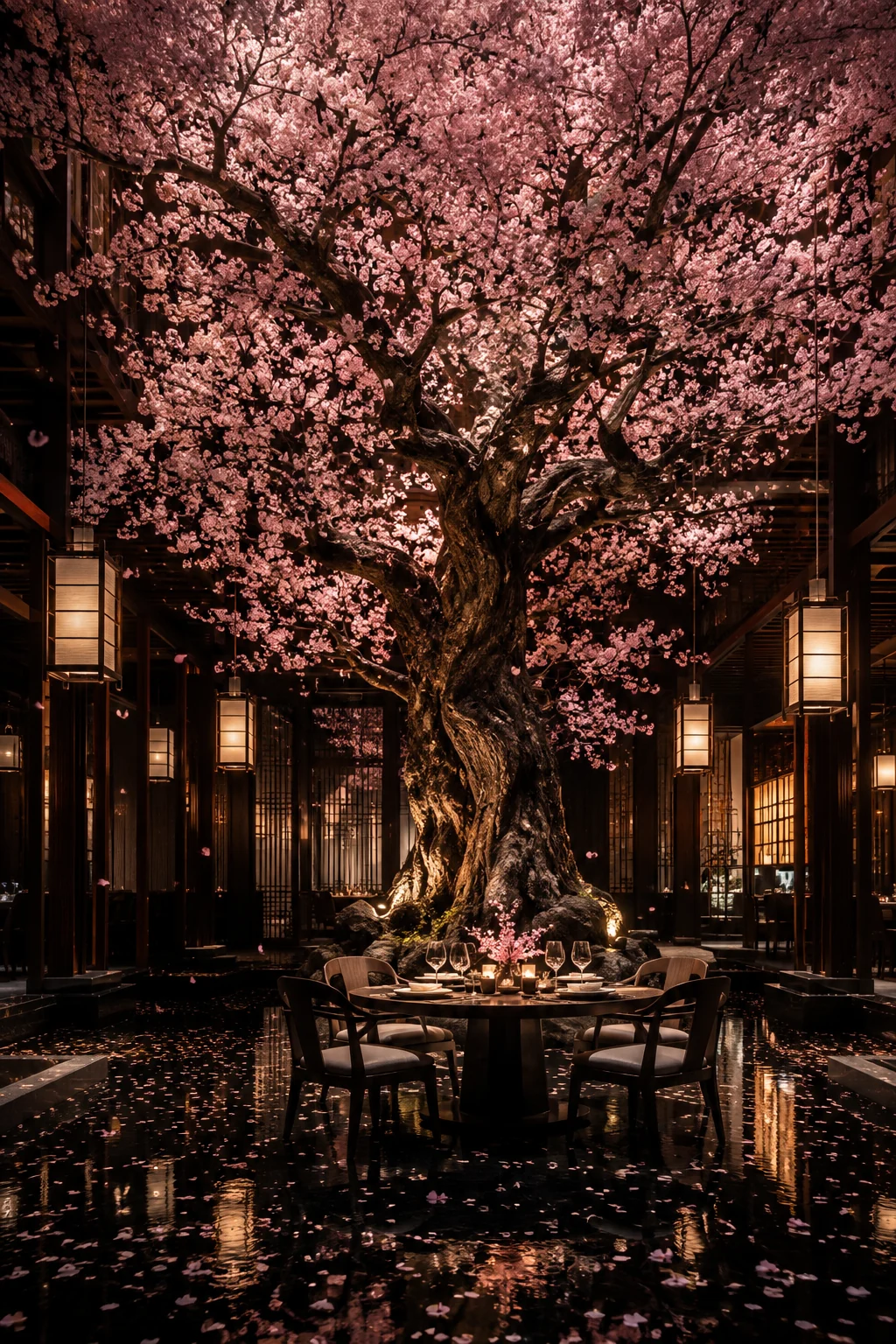 Sakura Room — Restaurant concept